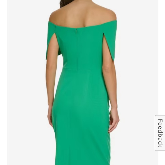 NWT Vince Camuto Kelly Green Fitted Dress - Picture 2 of 11